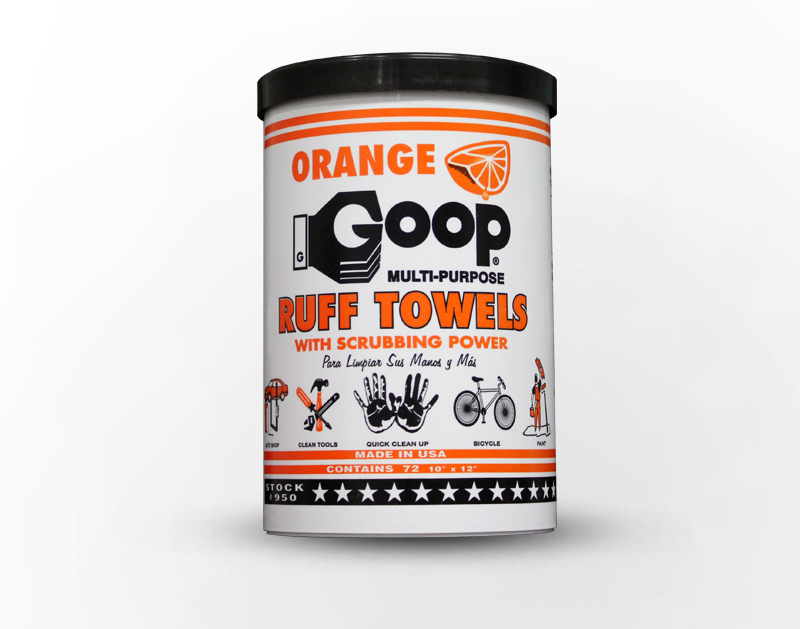 #950  GOOP 橙味起皱多用途清洁湿巾